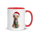 Greyhound Ceramic Mug with Color Inside