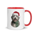 Sheepdog Ceramic Mug with Color Inside