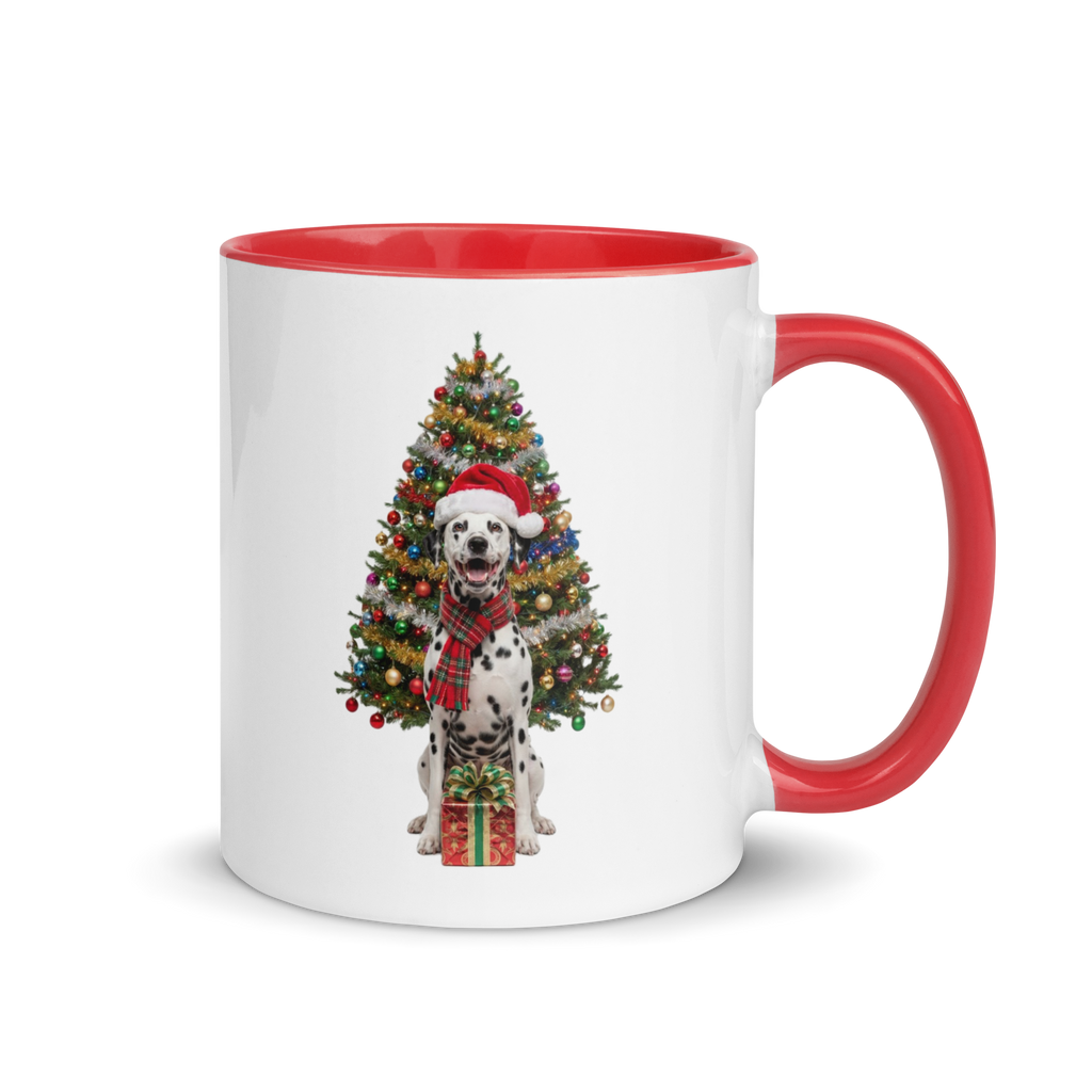 Dalmatian Ceramic Christmas Mug