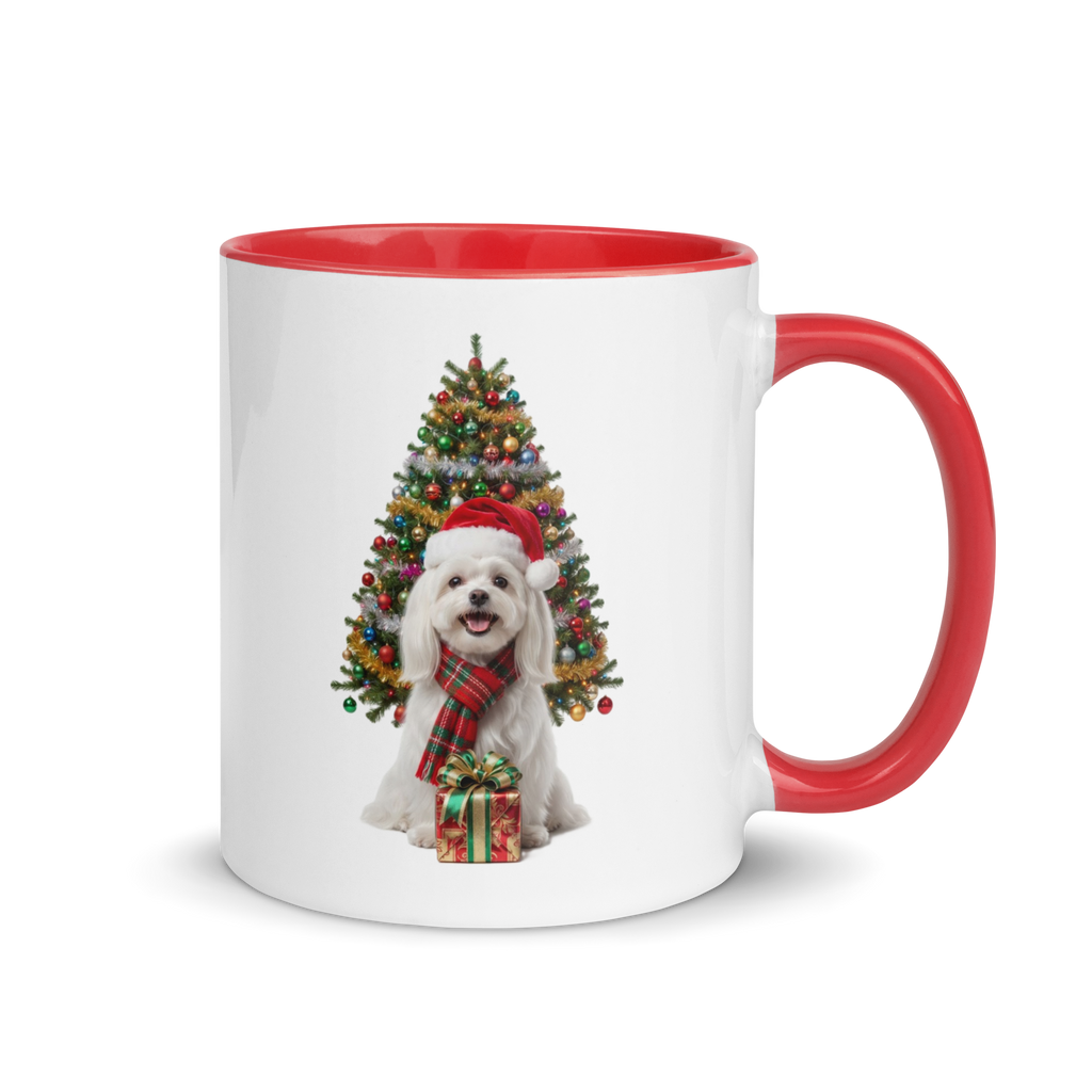 Maltese Ceramic Christmas Mug