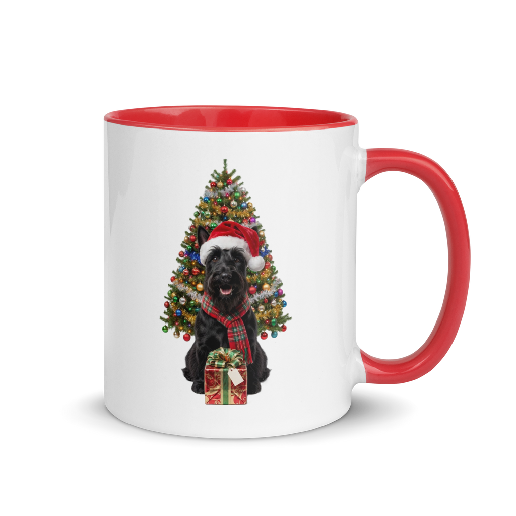Scottie Ceramic Christmas Mug