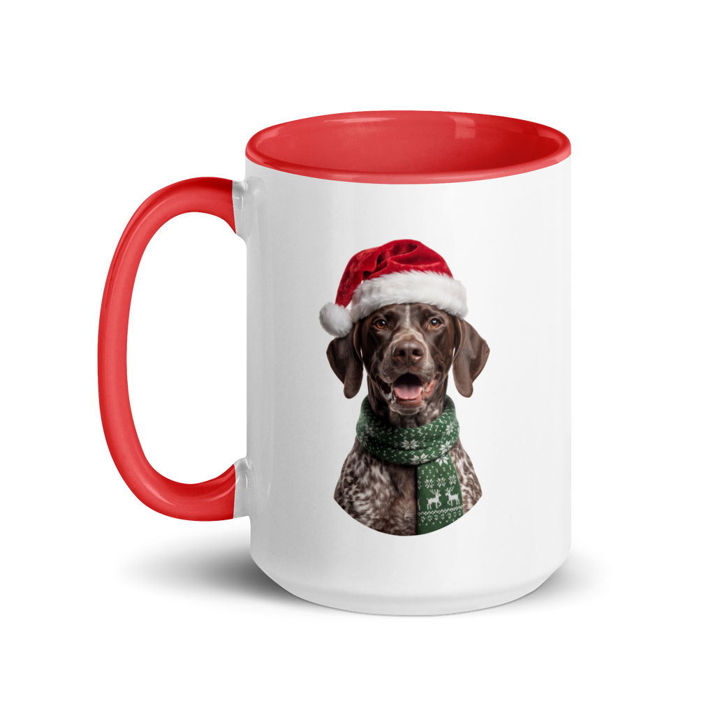 Great Dane Ceramic Mug with Color Inside