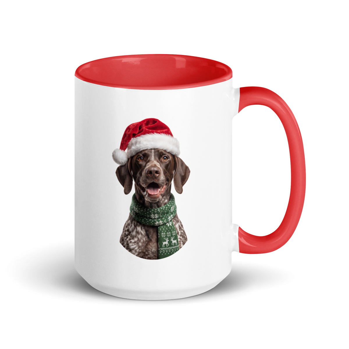 Great Dane Ceramic Mug with Color Inside