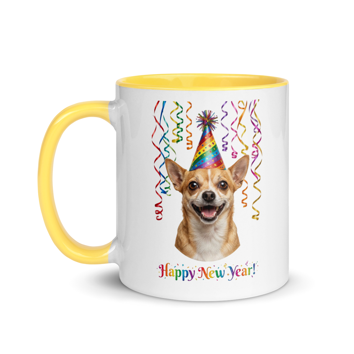 Chihuahua Ceramic New Year Mug