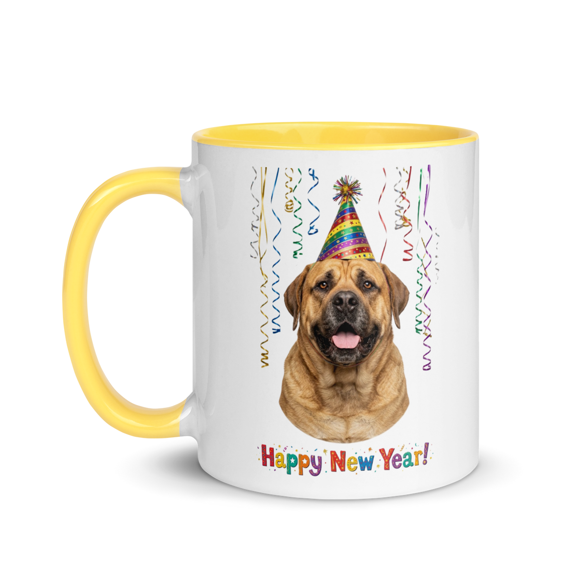 Mastiff Ceramic New Year Mug