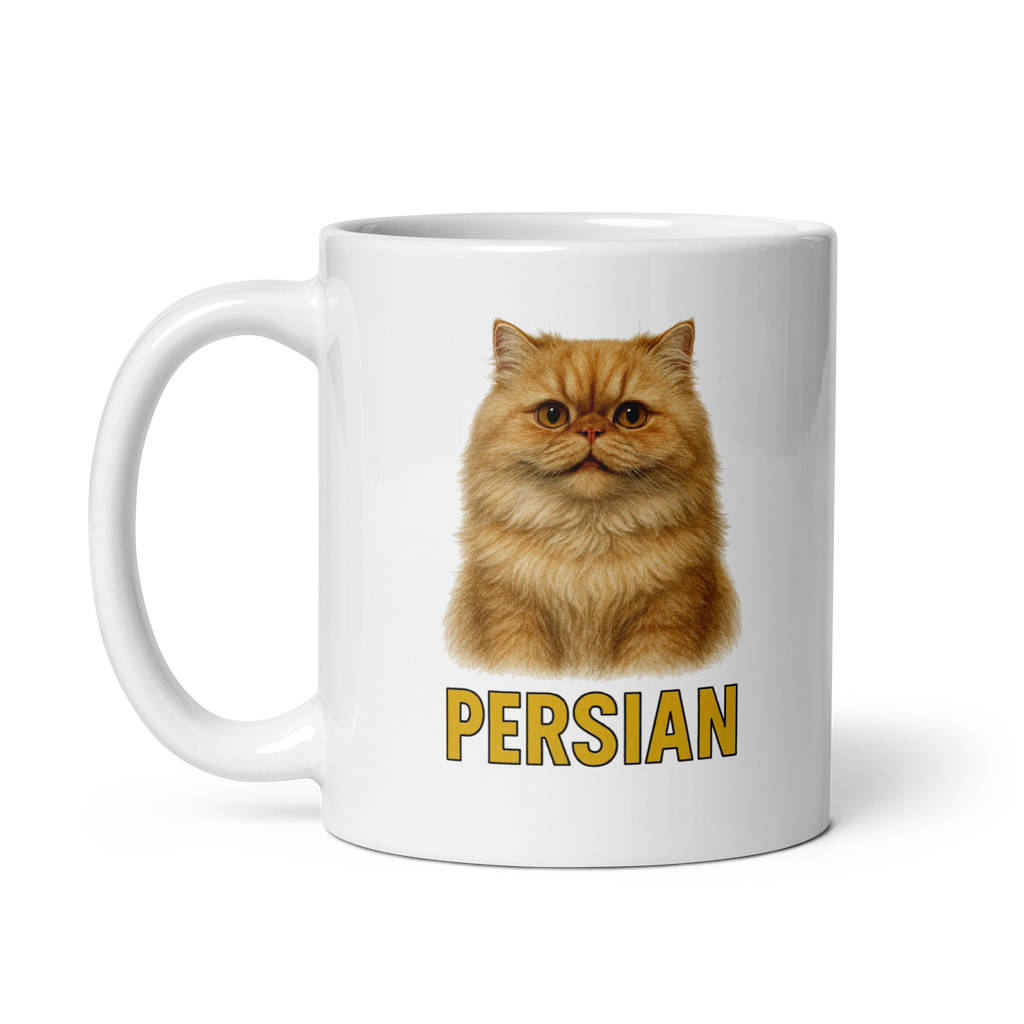 Persian Cat Ceramic Mug