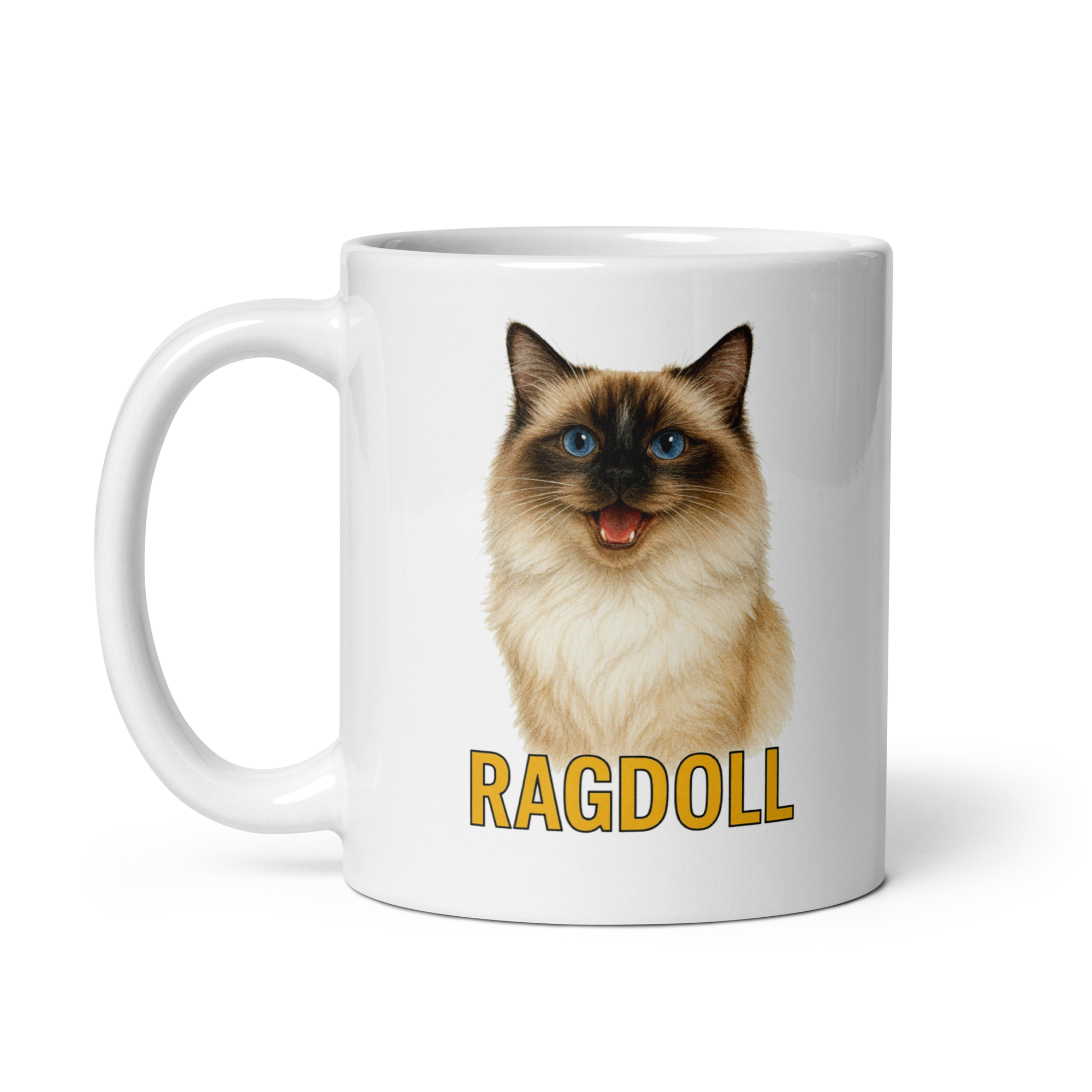 Ragdoll Cat Ceramic Mug