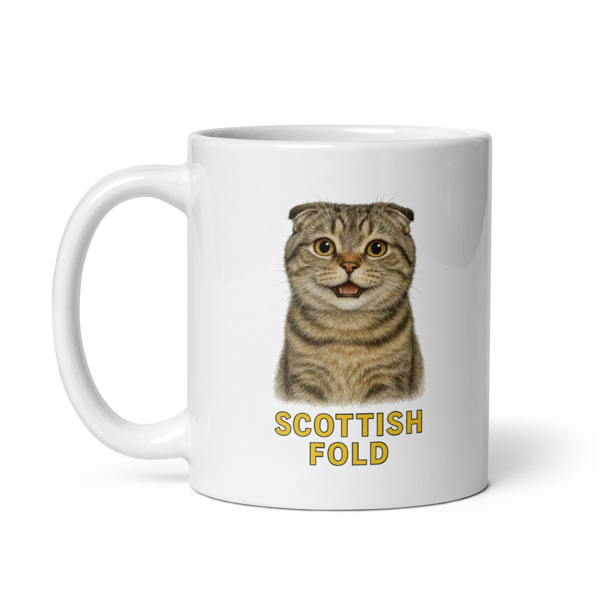 Scottish Fold Cat Ceramic Mug