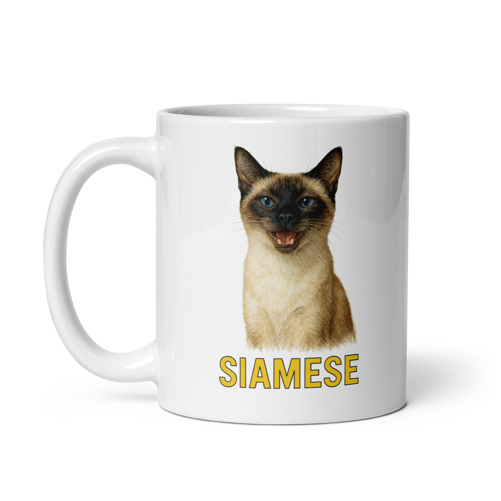 Siamese Cat Ceramic Mug