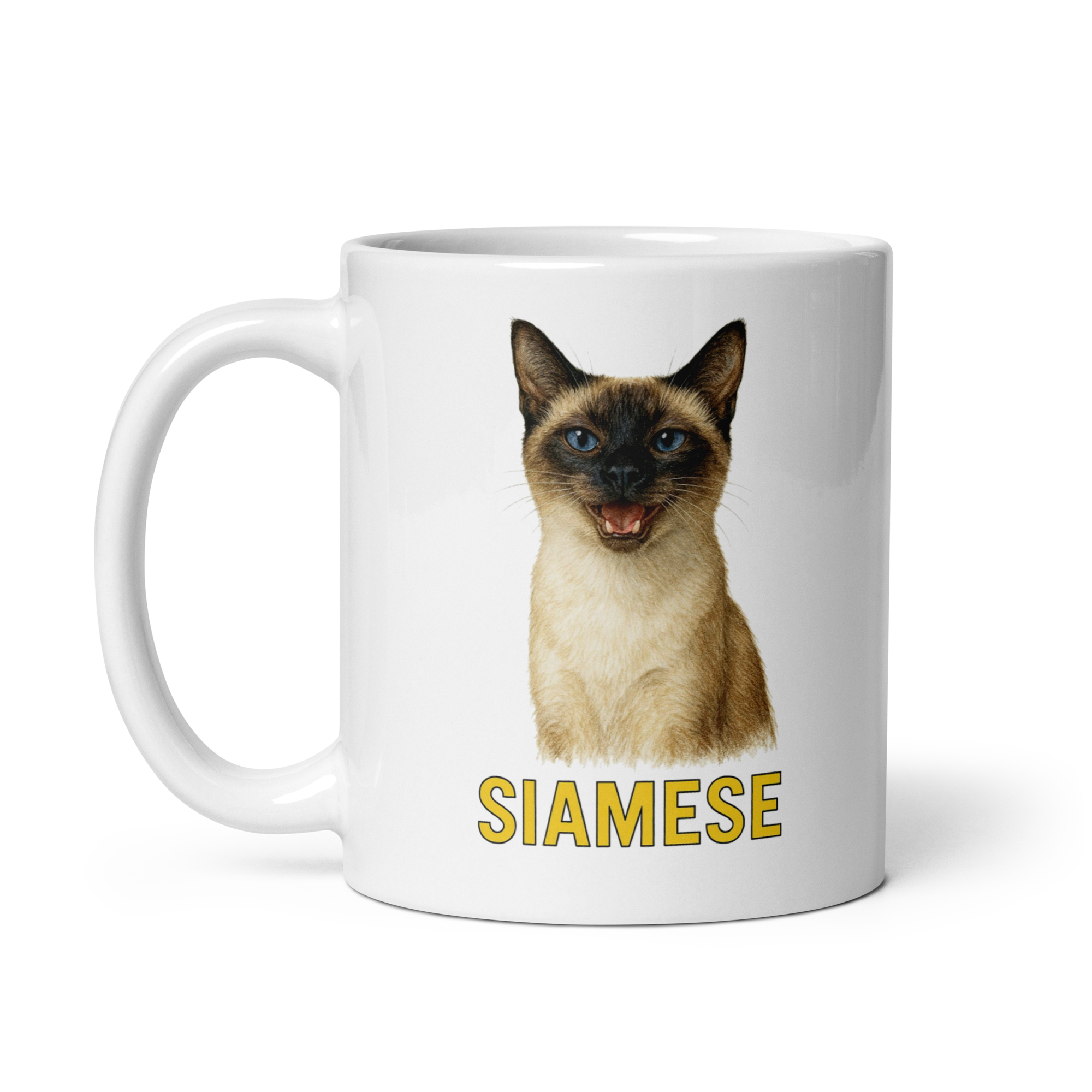 Siamese Cat Ceramic Mug