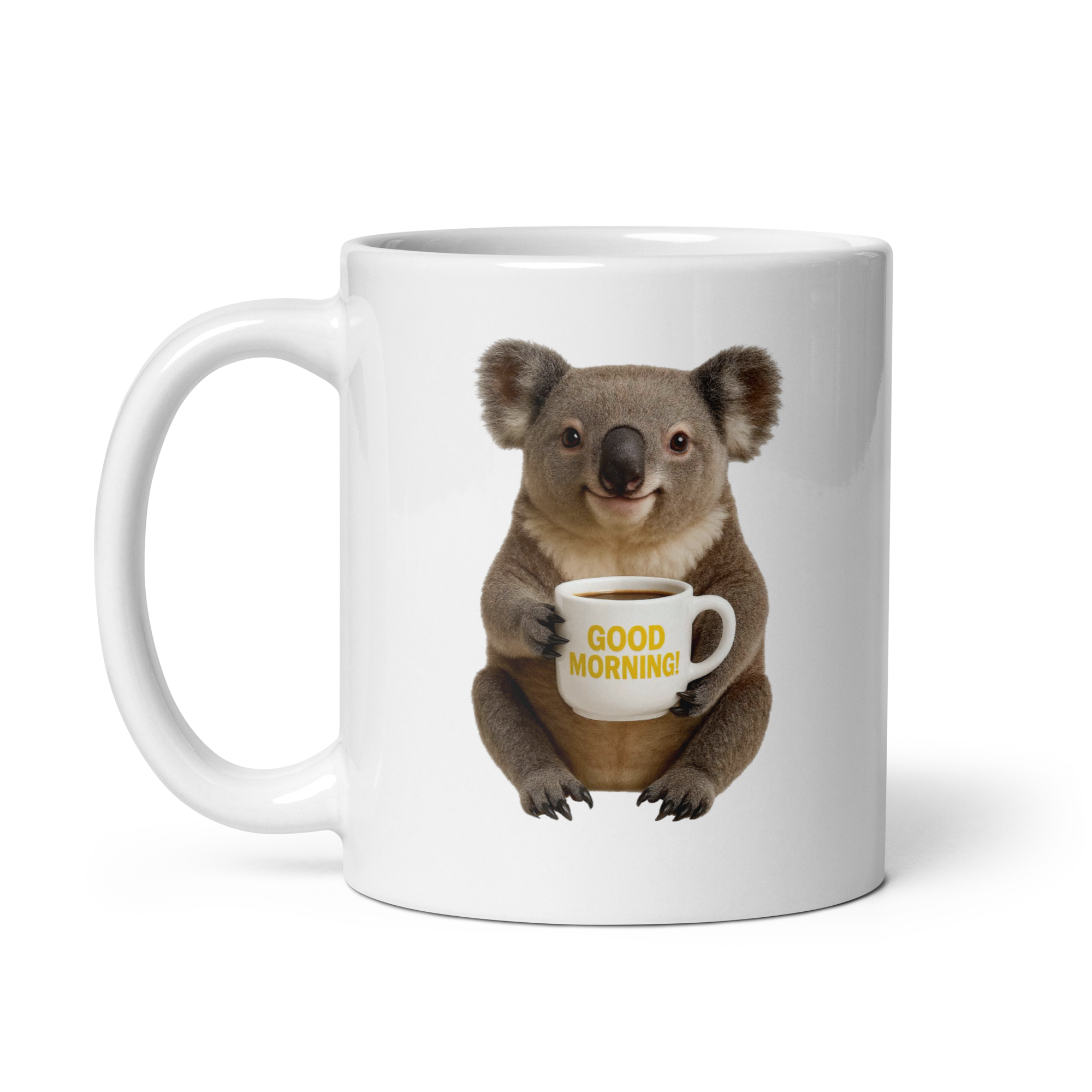 Koala Bear Good Morning Ceramic Mug