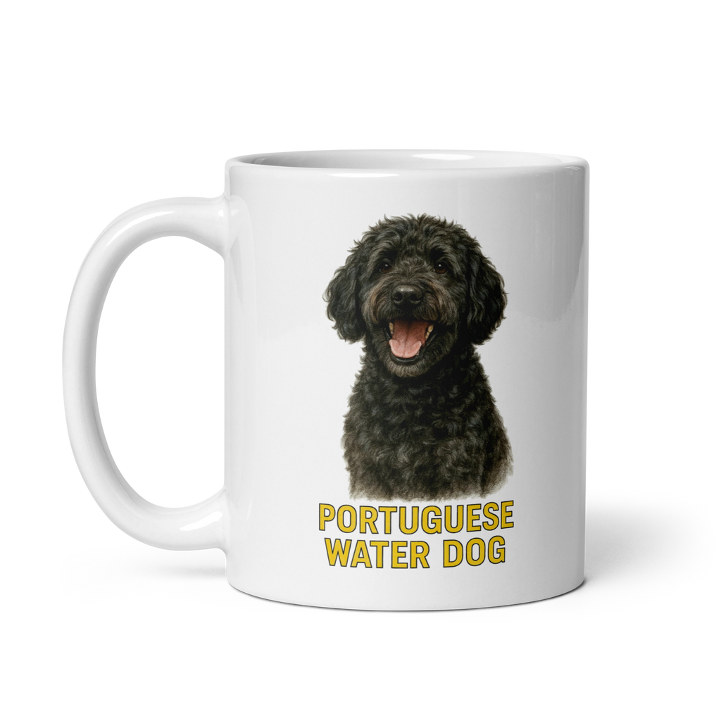 Portuguese Water Dog Ceramic Mug
