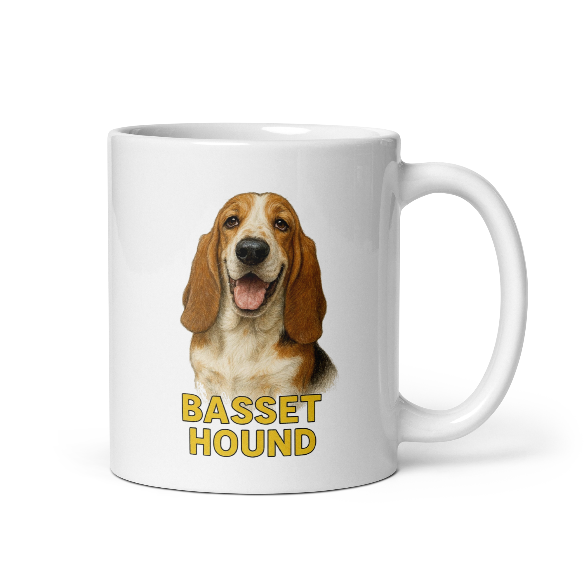 Basset Hound Ceramic Mug