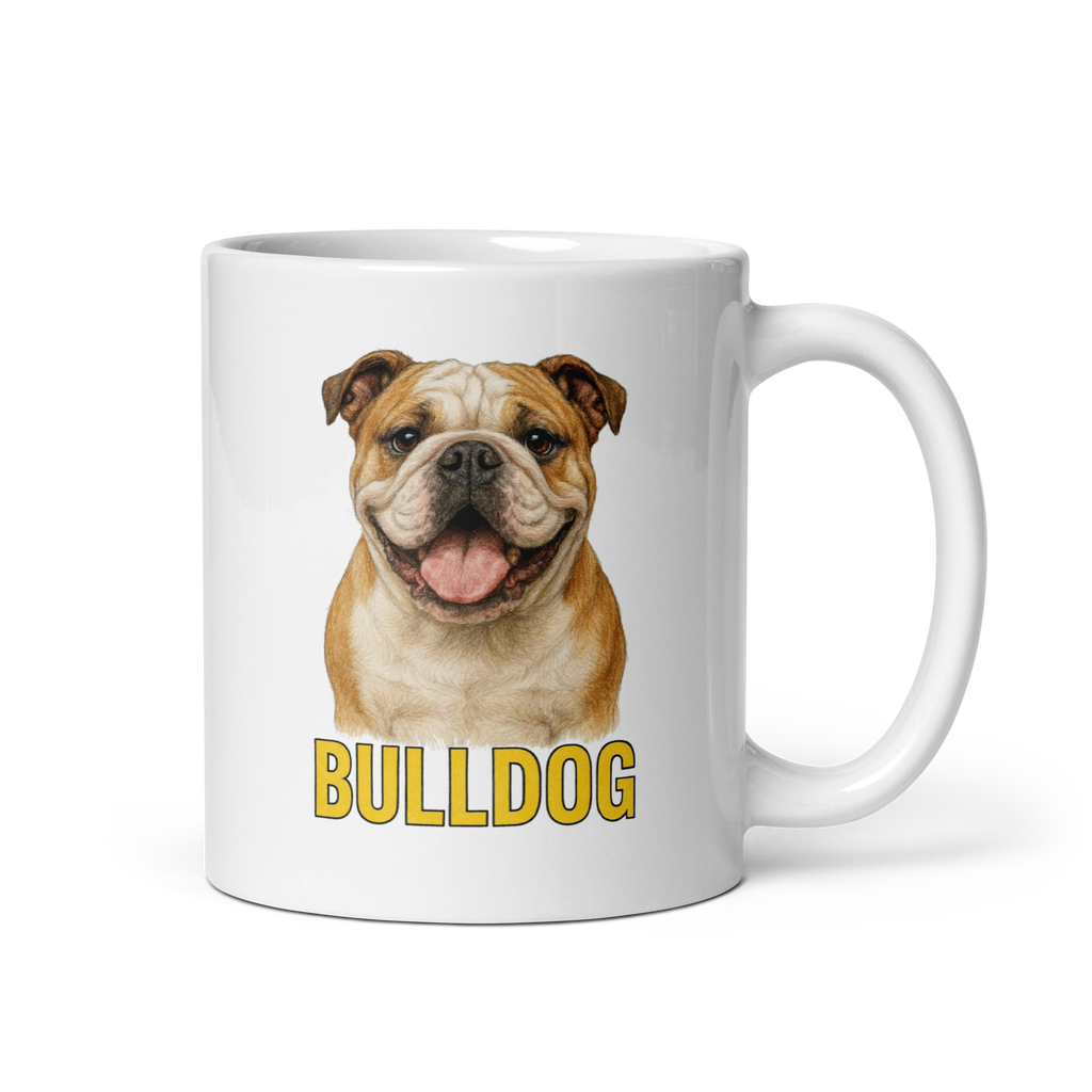 Bulldog Ceramic Mug