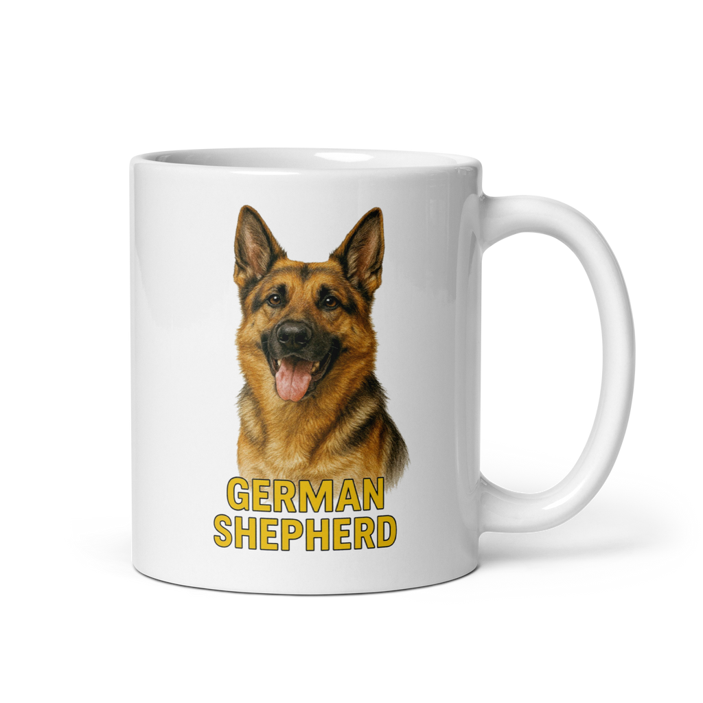 German Shepherd Ceramic Mug