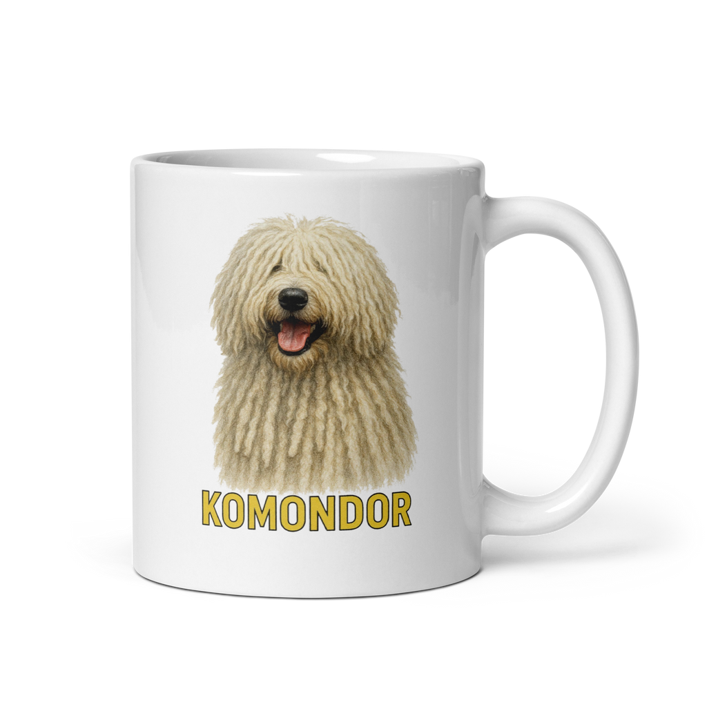 Komondor Ceramic Mug