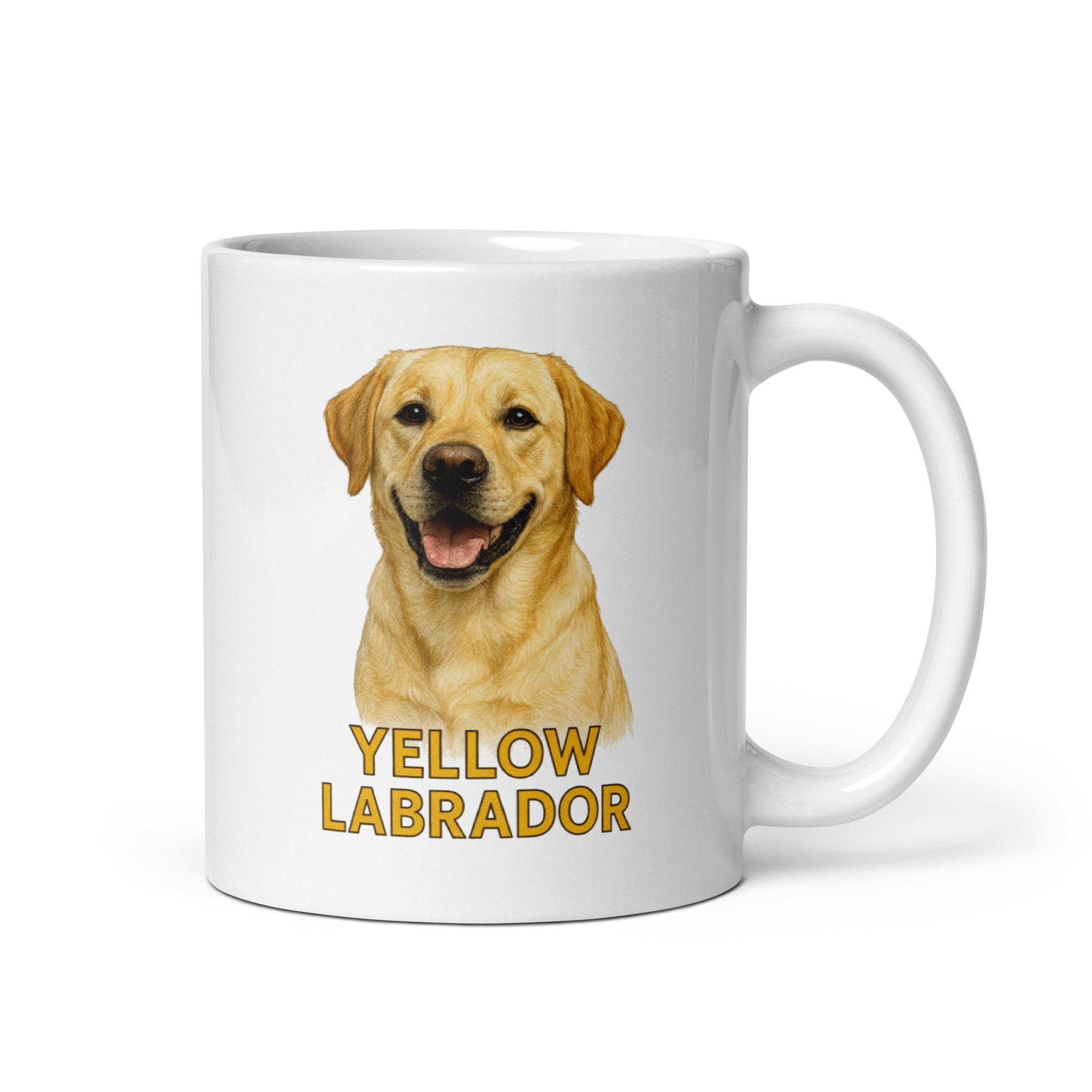Yellow Labrador Ceramic Mug