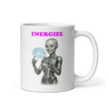 Android Woman Arcing Mug-Platinum