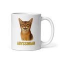 Abyssinian Cat Ceramic Mug
