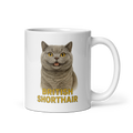 British Shorthair Cat Ceramic Mug