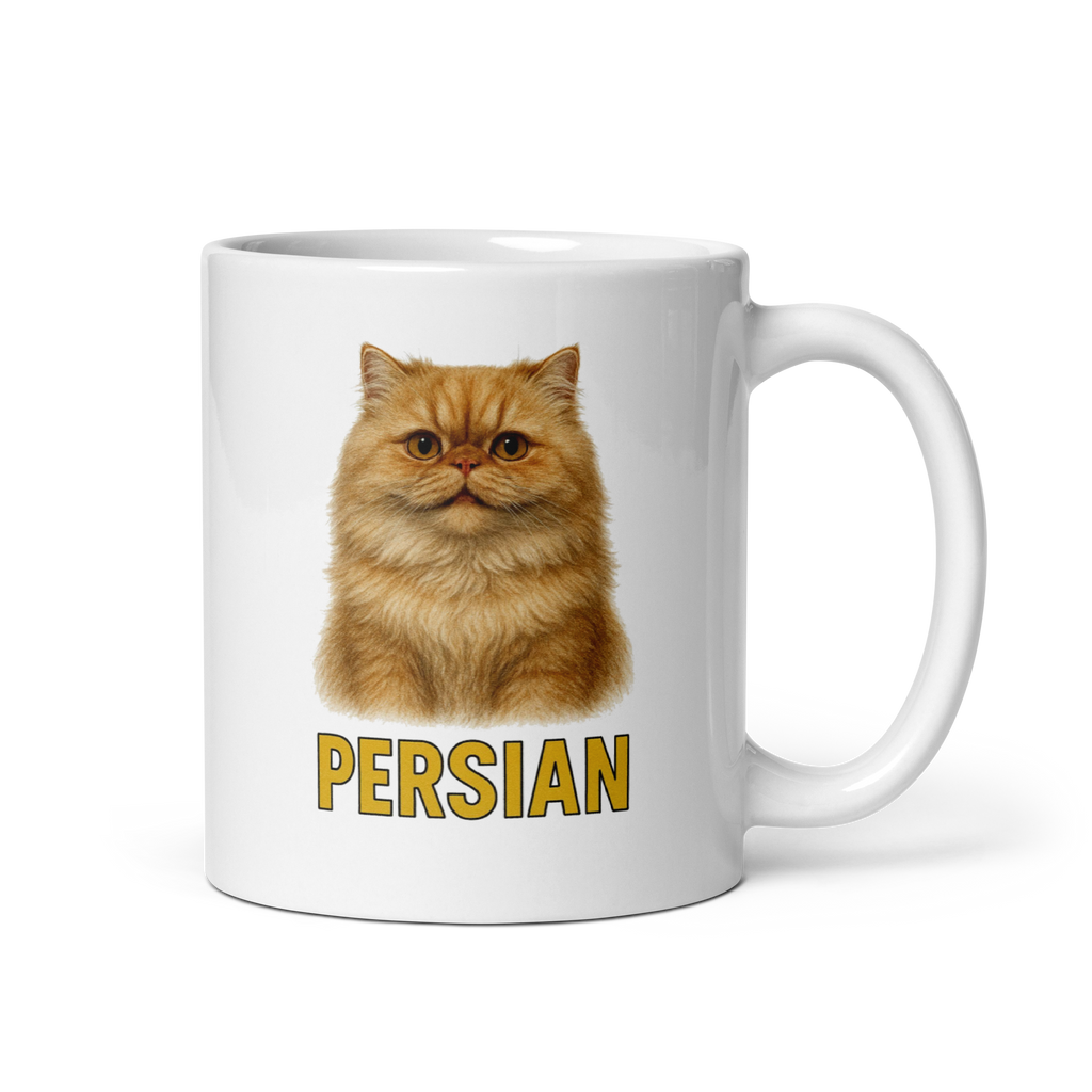 Persian Cat Ceramic Mug