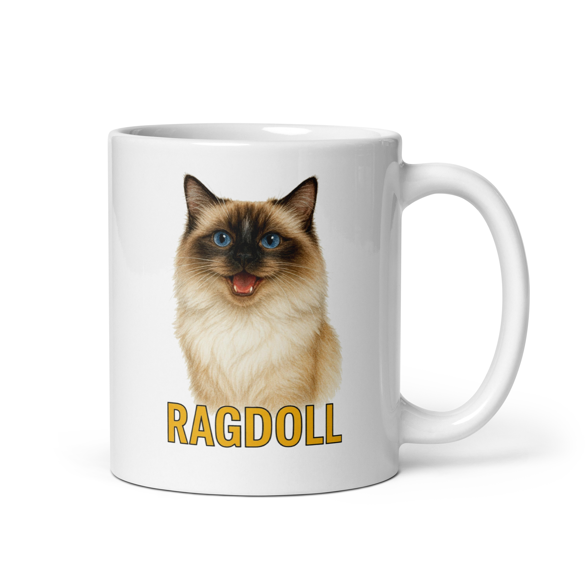 Ragdoll Cat Ceramic Mug