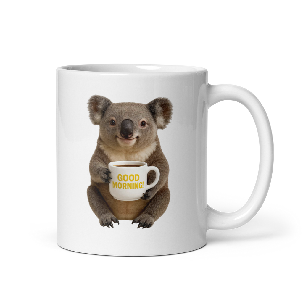 Koala Bear Good Morning Ceramic Mug