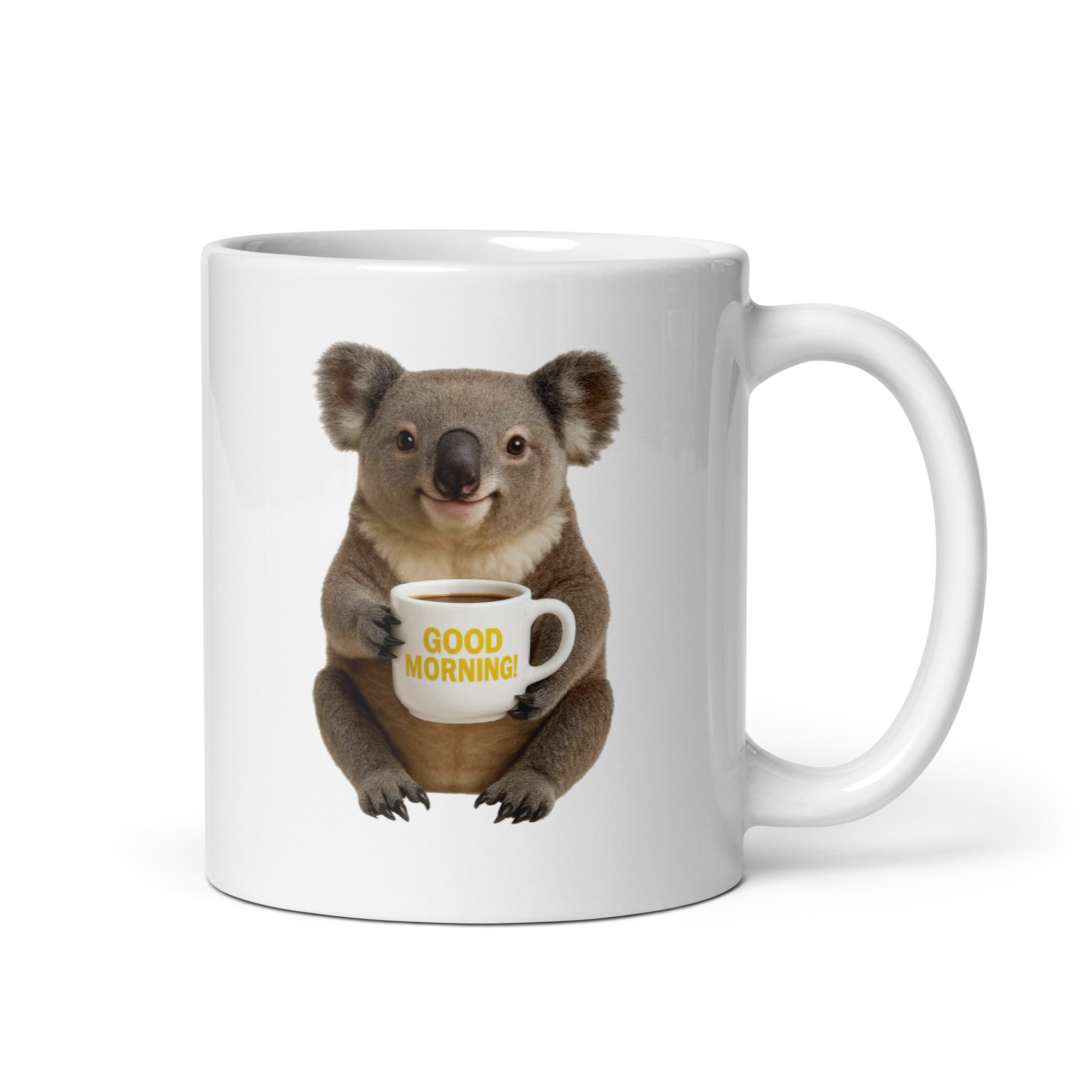Koala Bear Good Morning Ceramic Mug