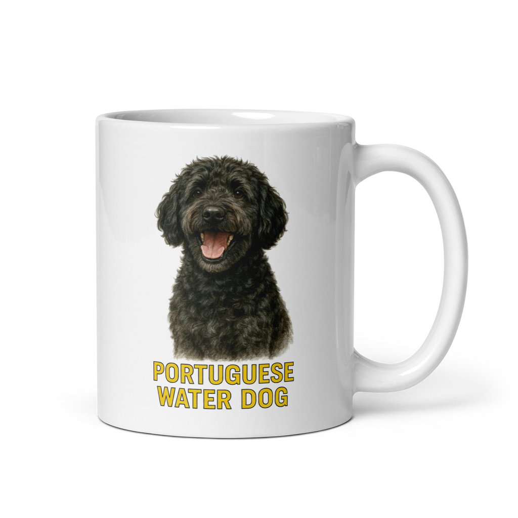 Portuguese Water Dog Ceramic Mug