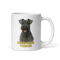 Kerry Blue Terrier White Ceramic Mug