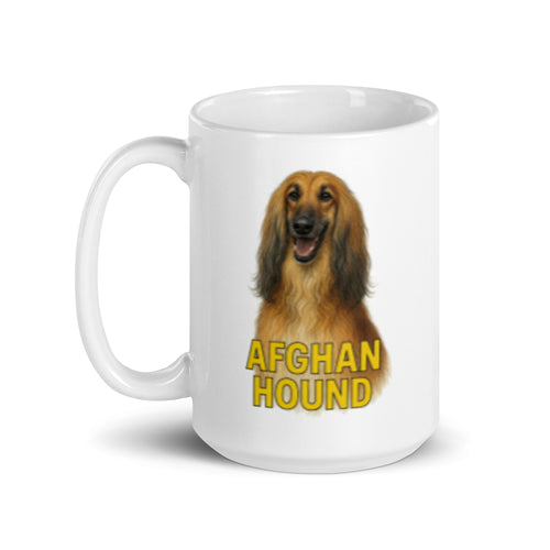 Afghan Hound Ceramic Mug