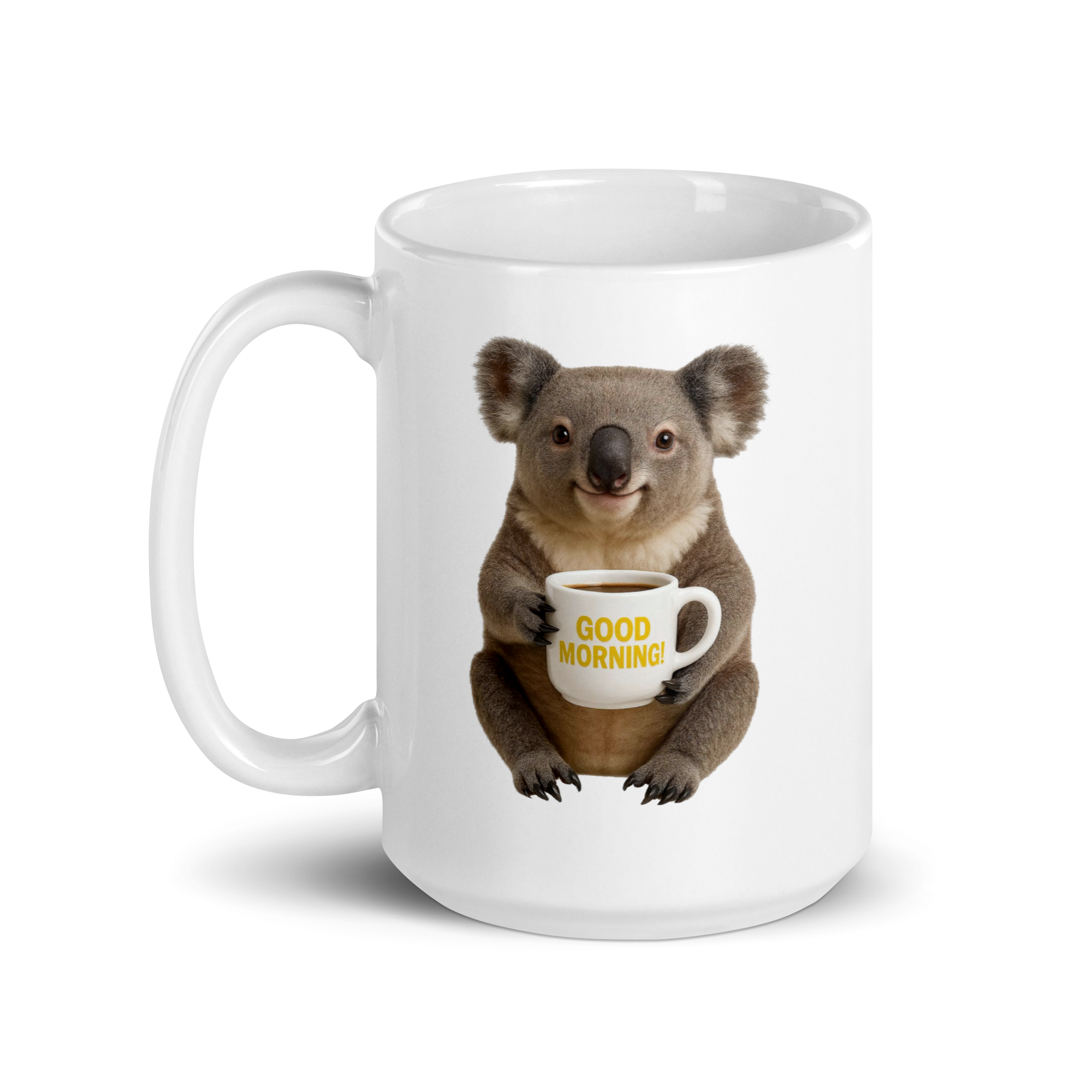 Koala Bear Good Morning Ceramic Mug