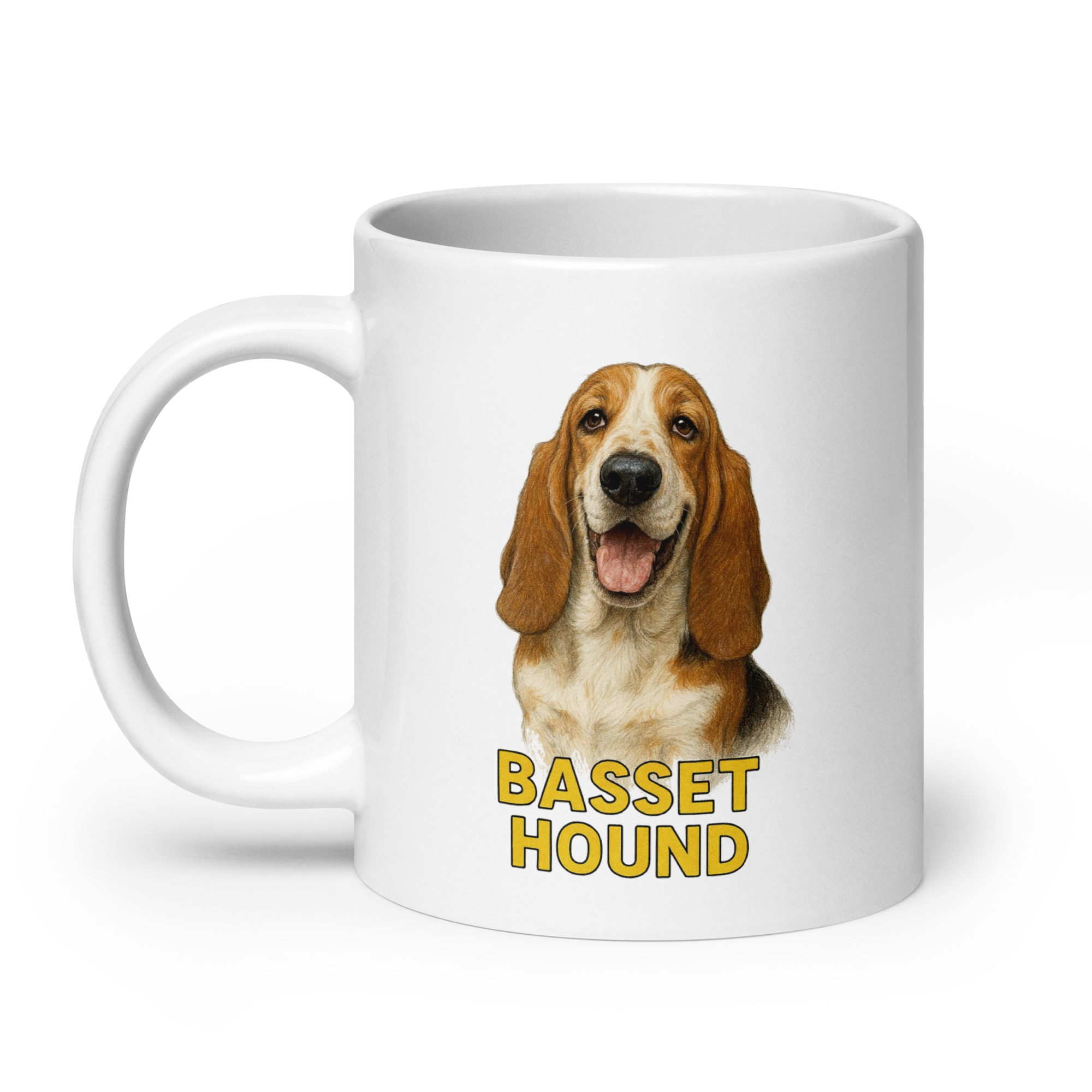 Basset Hound Ceramic Mug