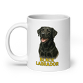 Black Labrador Ceramic Mug