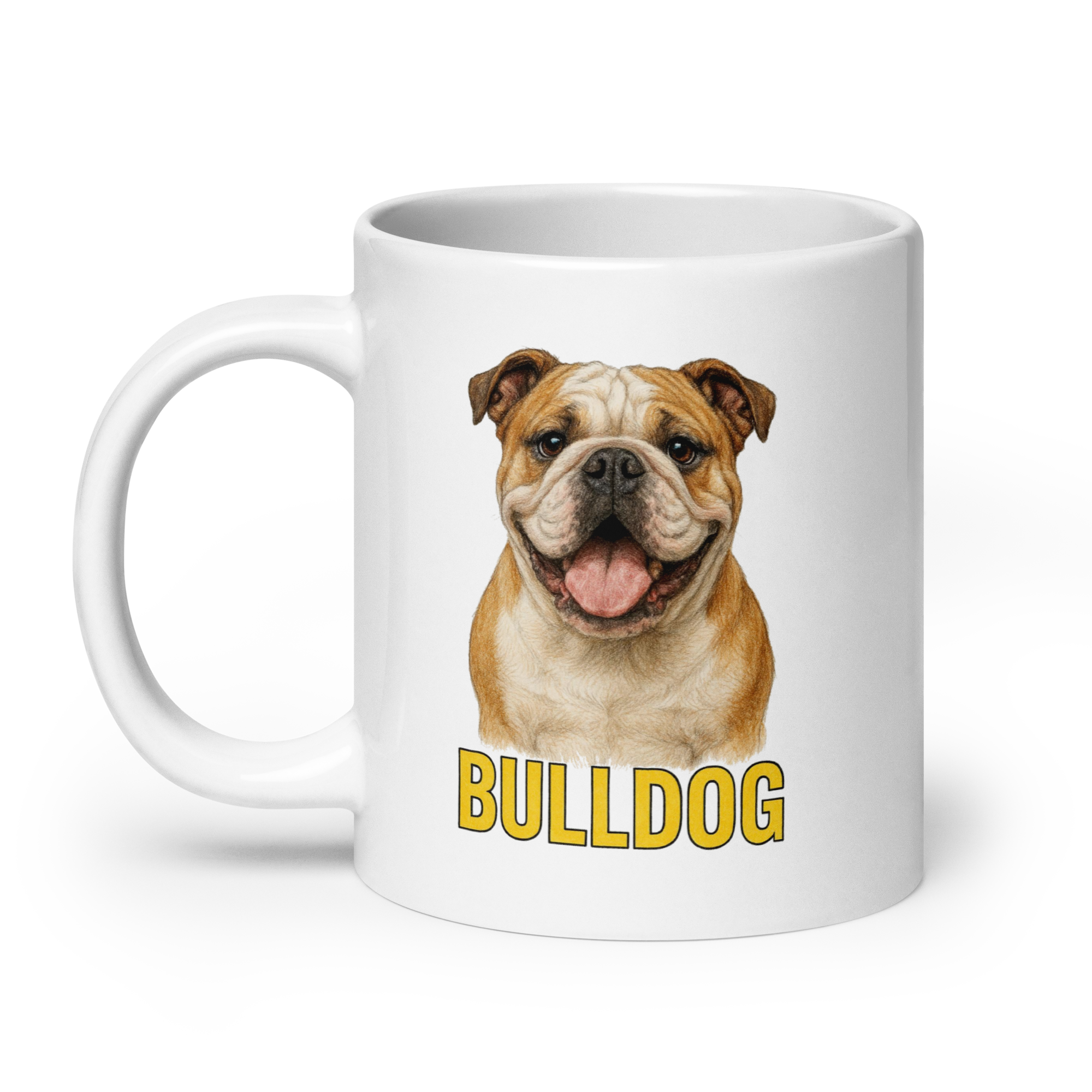 Bulldog Ceramic Mug