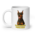 Doberman Pinscher Ceramic Mug