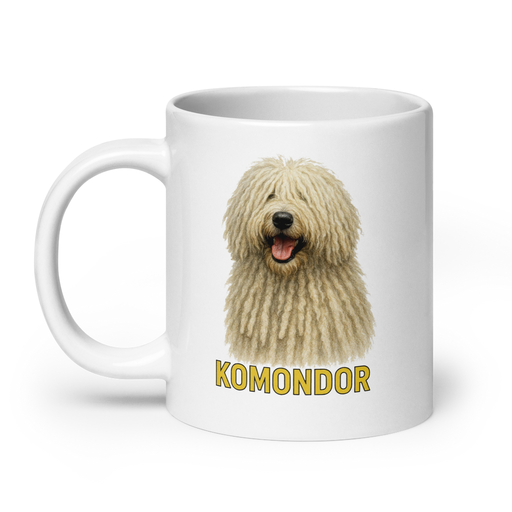 Komondor Ceramic Mug