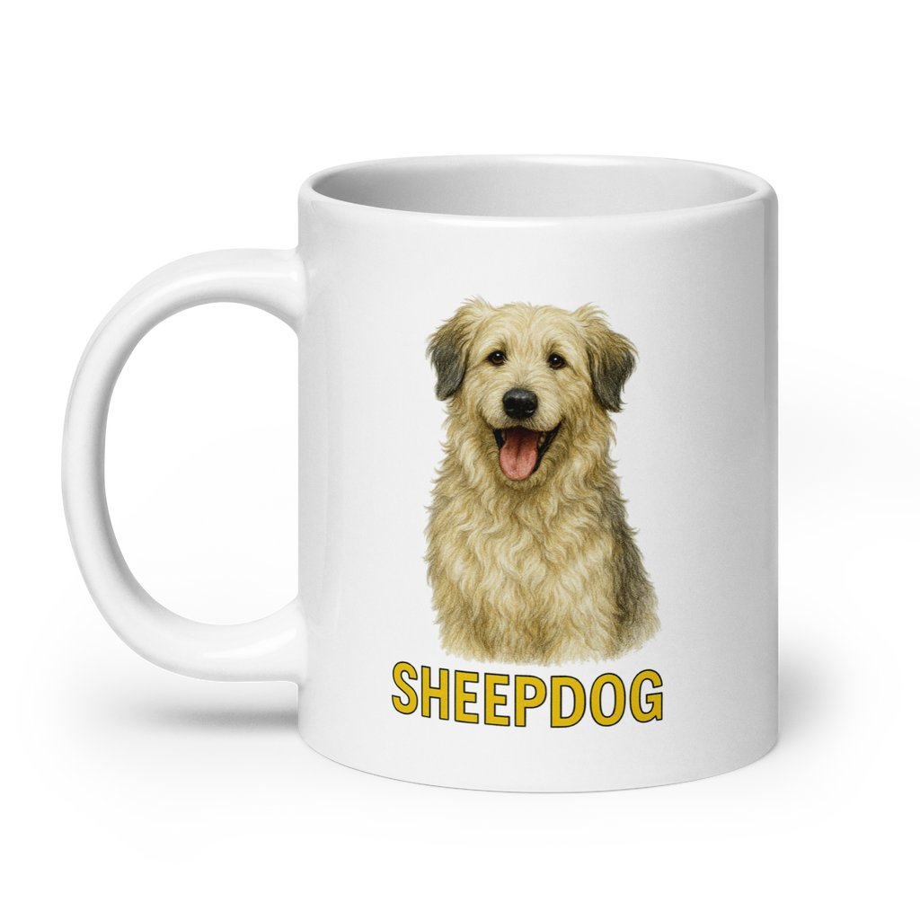 Sheepdog Ceramic Mug