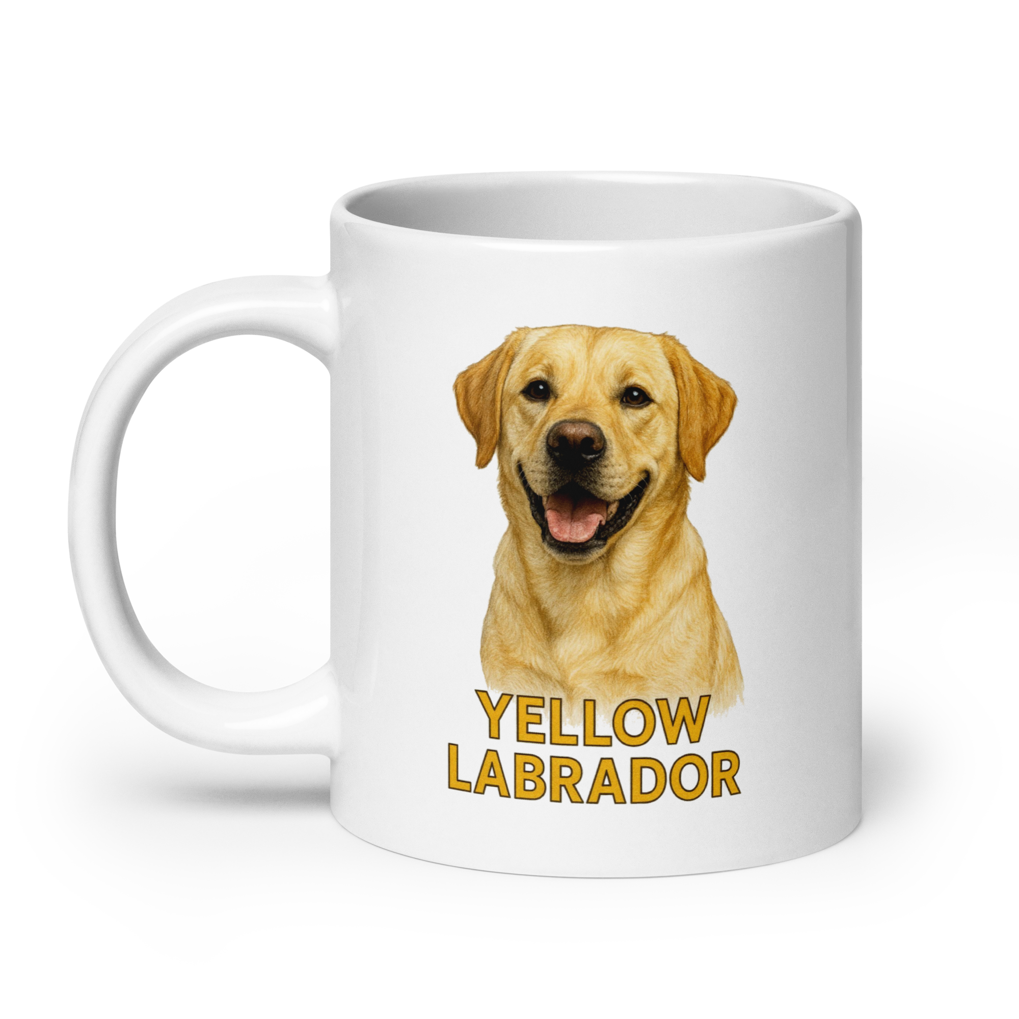 Yellow Labrador Ceramic Mug