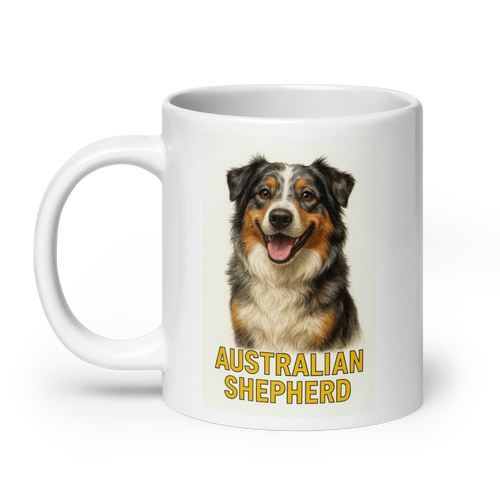 Australian Shepherd Ceramic Mug