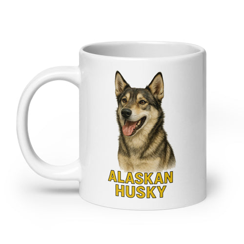 Alaskan Husky Ceramic Mug