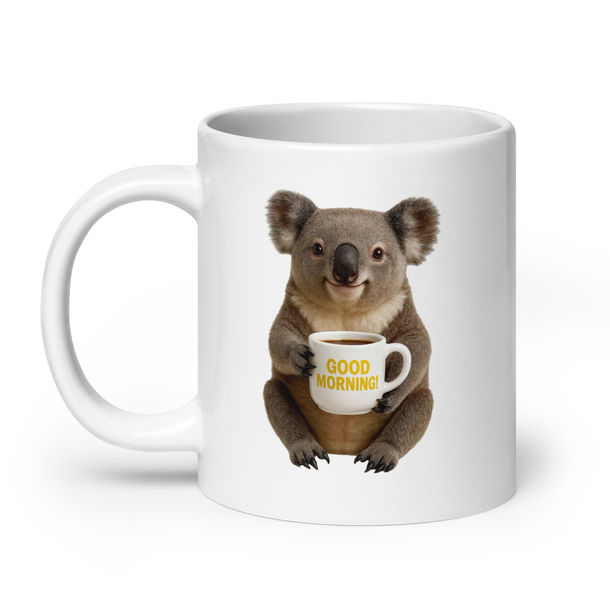 Koala Bear Good Morning Ceramic Mug