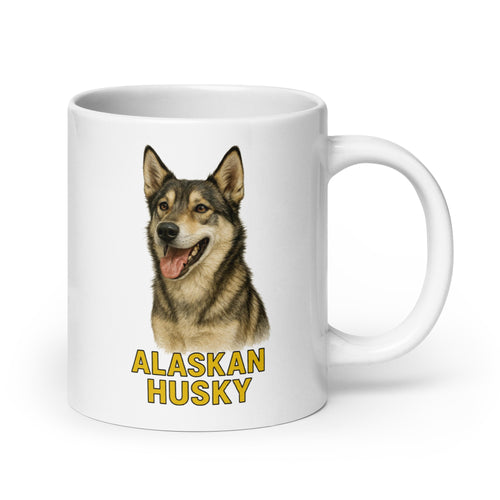 Alaskan Husky Ceramic Mug